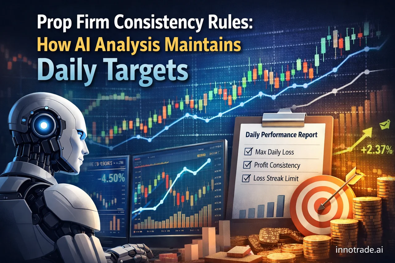 Prop Firm Consistency Rules: How AI Analysis Maintains Daily Targets