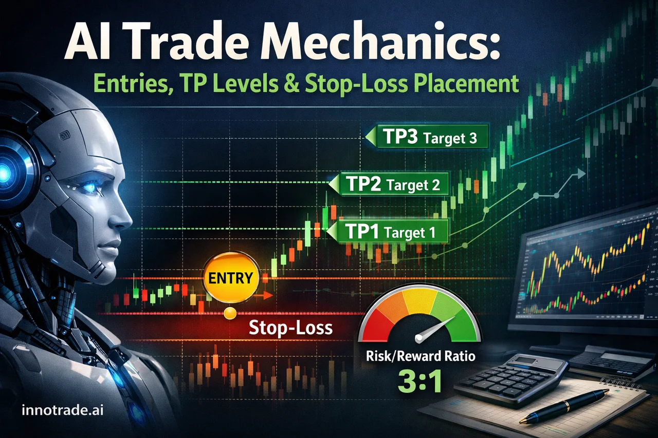 AI Trade Mechanics: Entries, TP Levels & Stop-Loss Placement