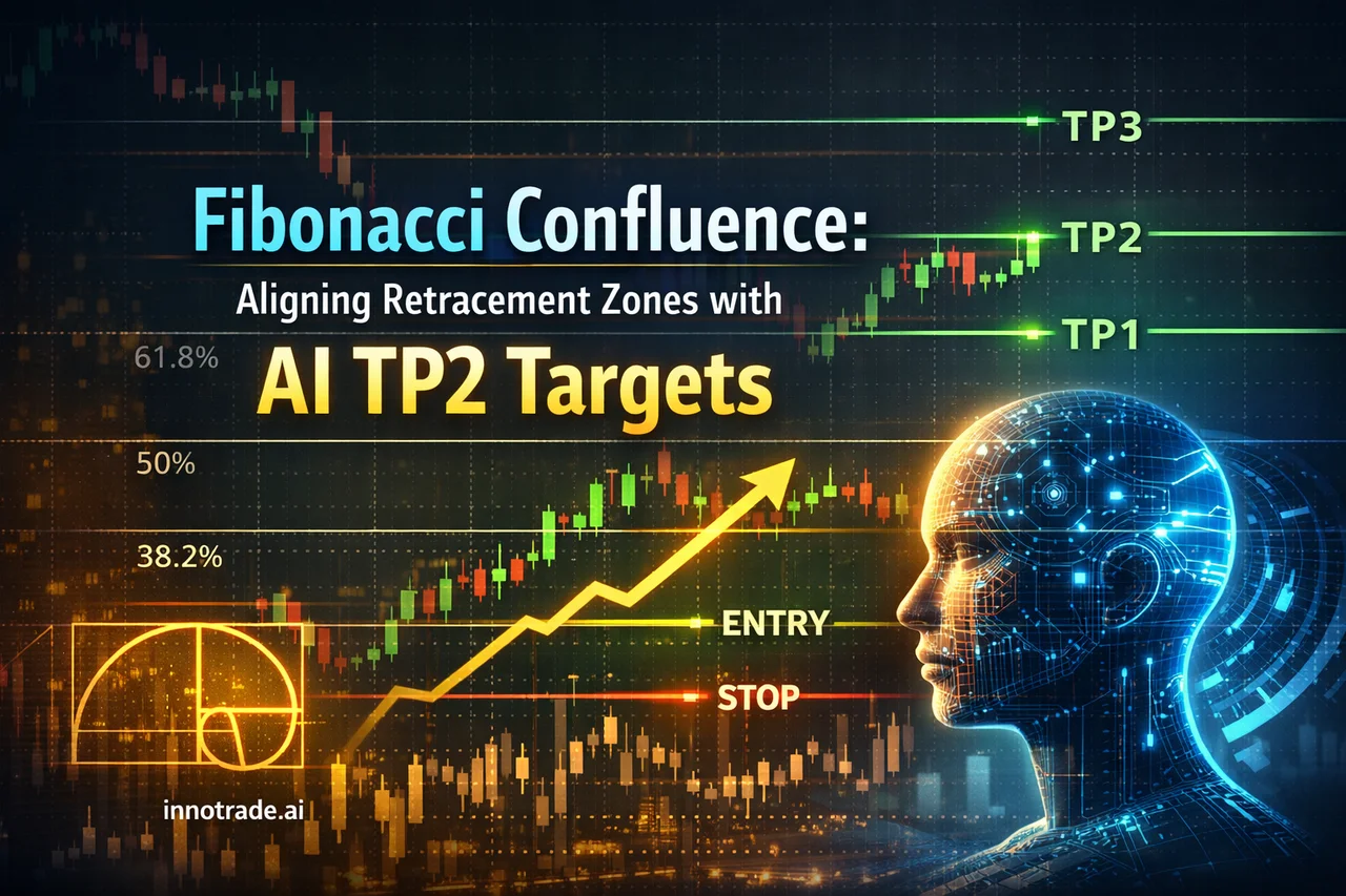 Fibonacci Confluence: Aligning Retracement Zones with AI TP2 Targets