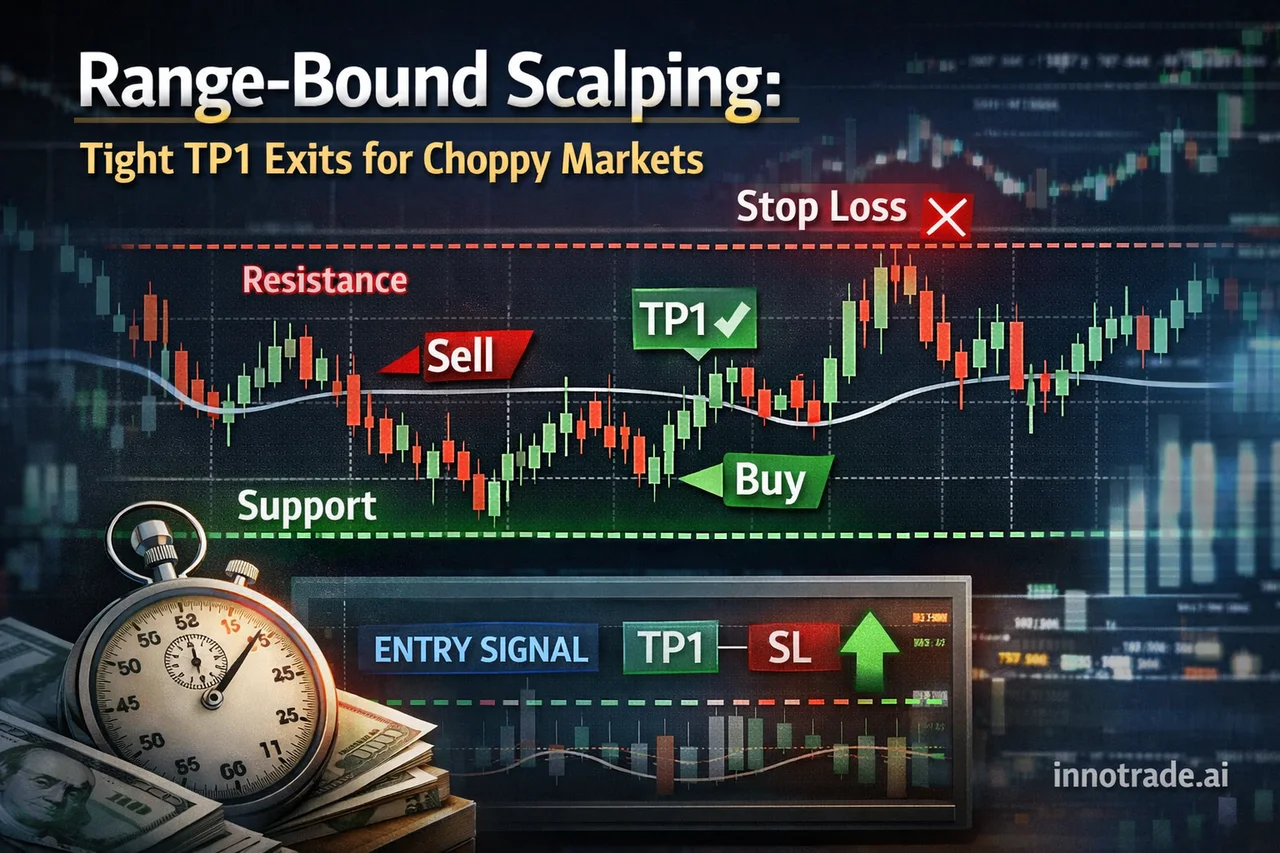 Range-Bound Scalping: Tight TP1 Exits for Choppy Markets