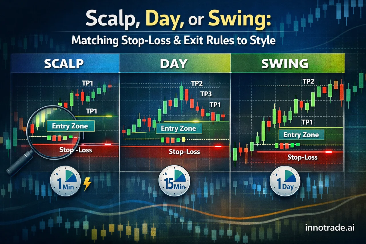 Scalp, Day, or Swing: Matching Stop-Loss & Exit Rules to Style