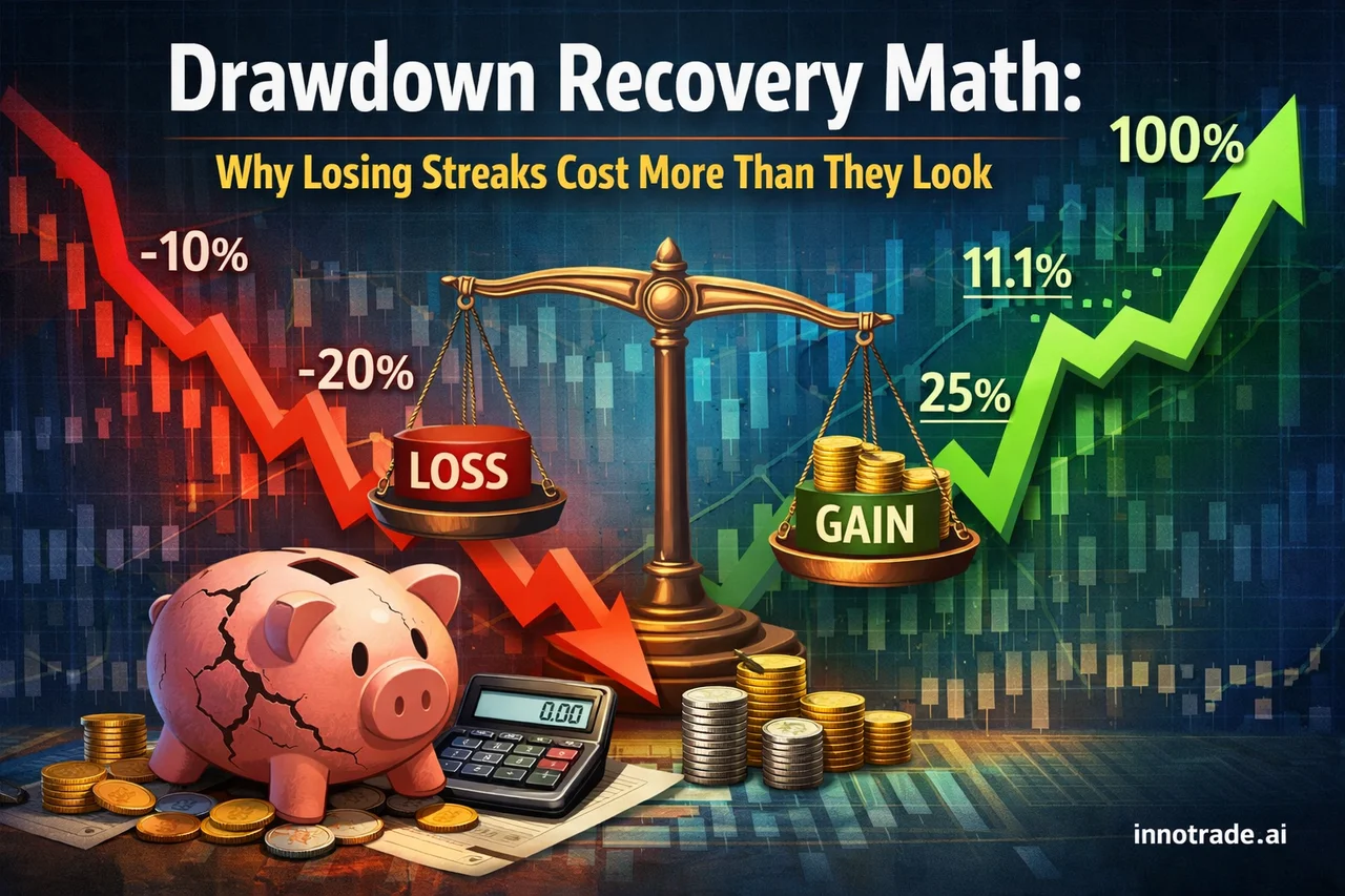 Drawdown Recovery Math: Why Losing Streaks Cost More Than They Look