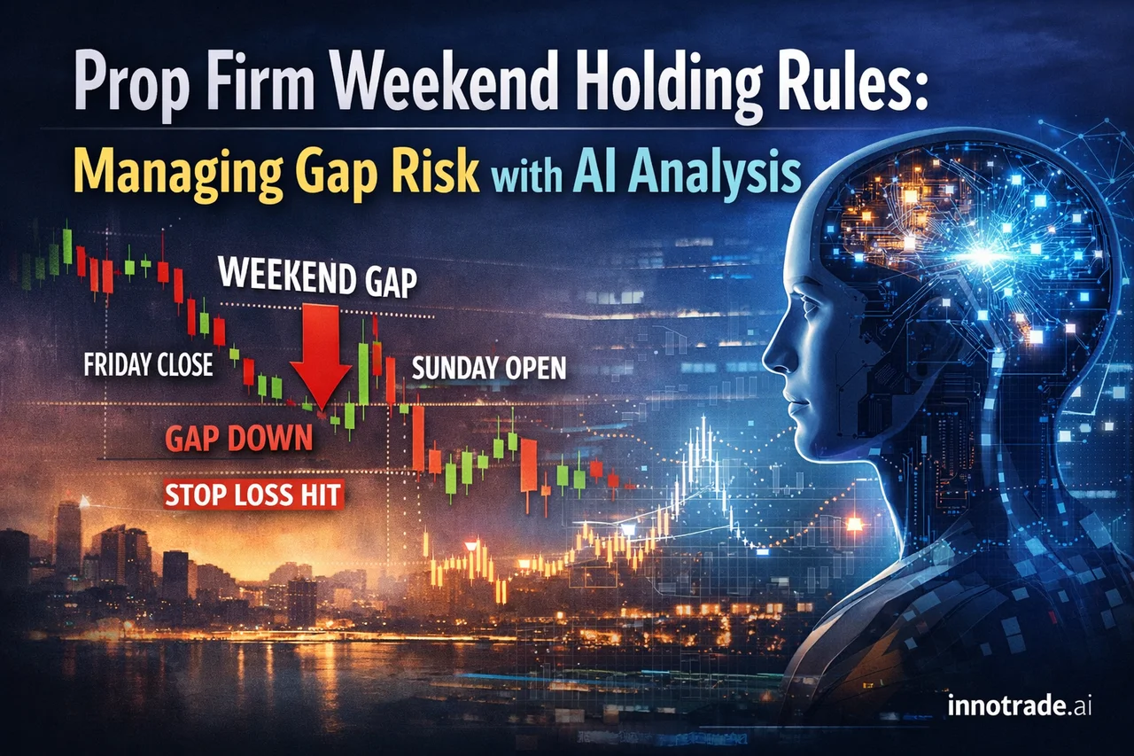 Prop Firm Weekend Holding Rules: Managing Gap Risk with AI Analysis