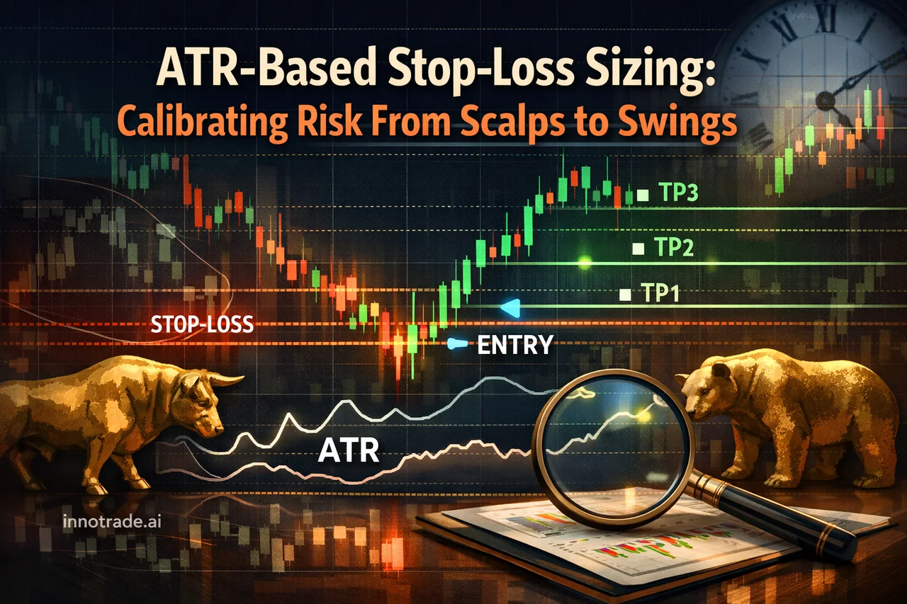 ATR-Based Stop-Loss Sizing: Calibrating Risk From Scalps to Swings