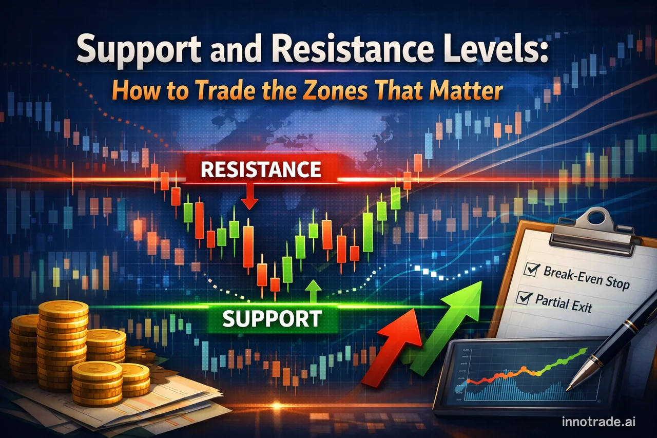 Support and Resistance Levels: How to Trade the Zones That Matter