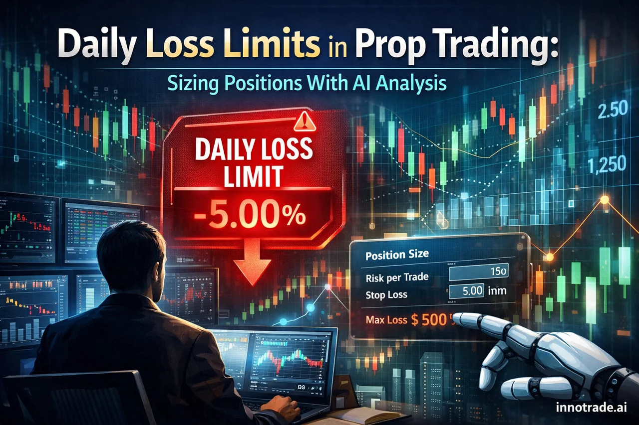 Daily Loss Limits in Prop Trading: Sizing Positions With AI Analysis