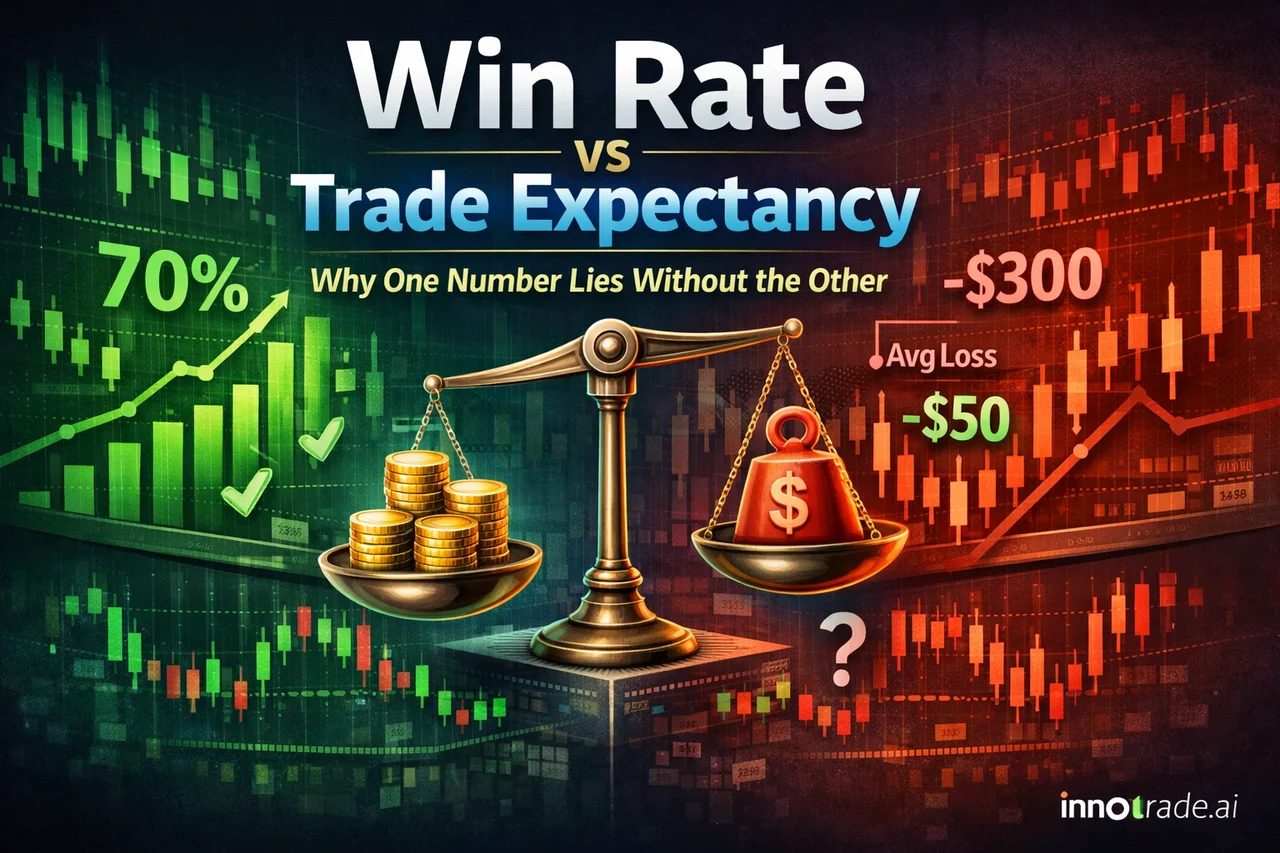 Win Rate vs Trade Expectancy: Why One Number Lies Without the Other