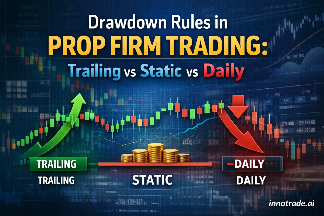 Drawdown Rules in Prop Firm Trading: Trailing vs Static vs Daily