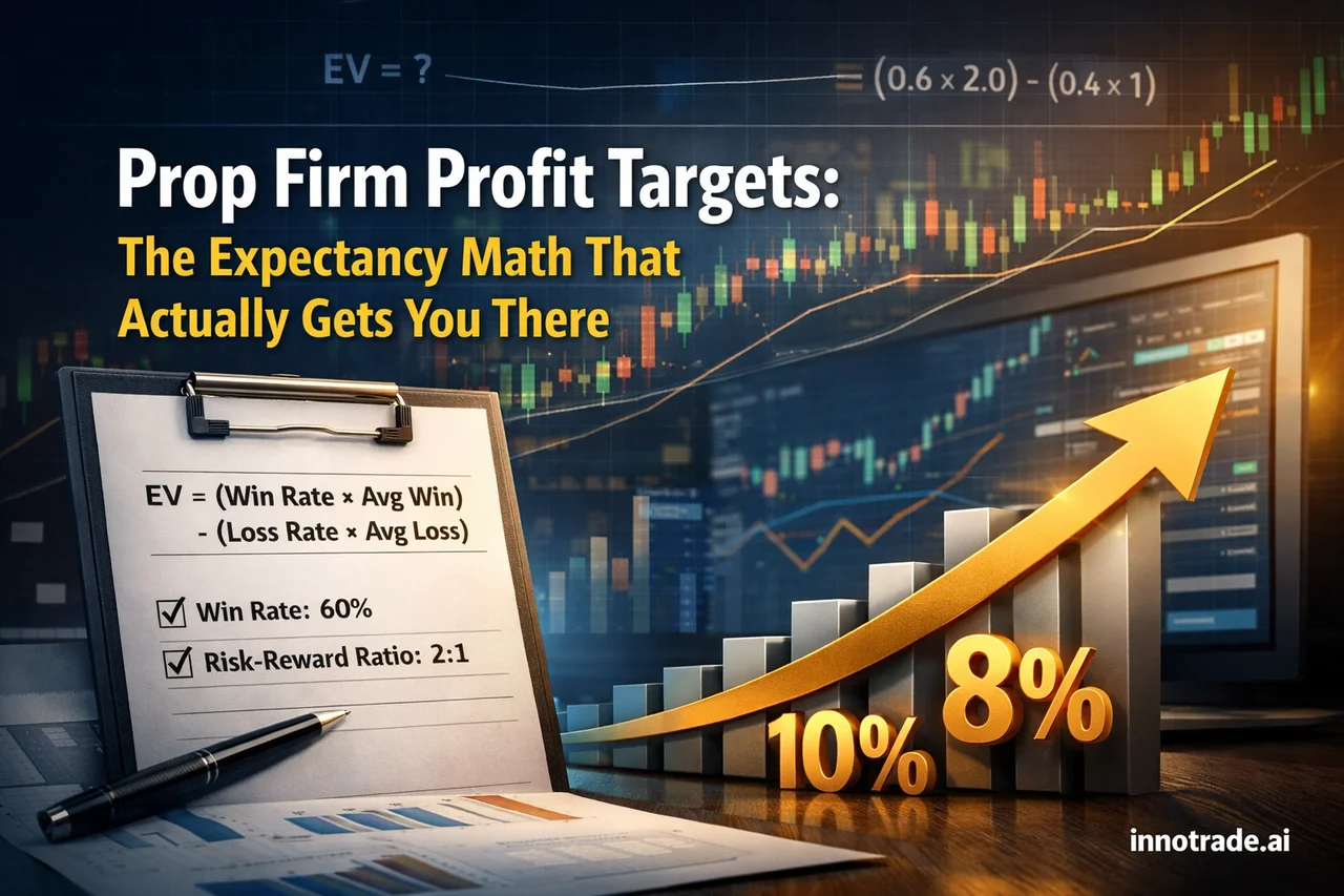 Prop Firm Profit Targets: The Expectancy Math That Actually Gets You There