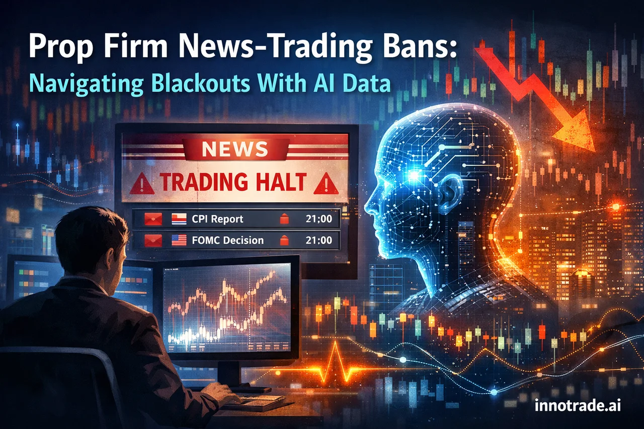 Prop Firm News-Trading Bans: Navigating Blackouts With AI Data