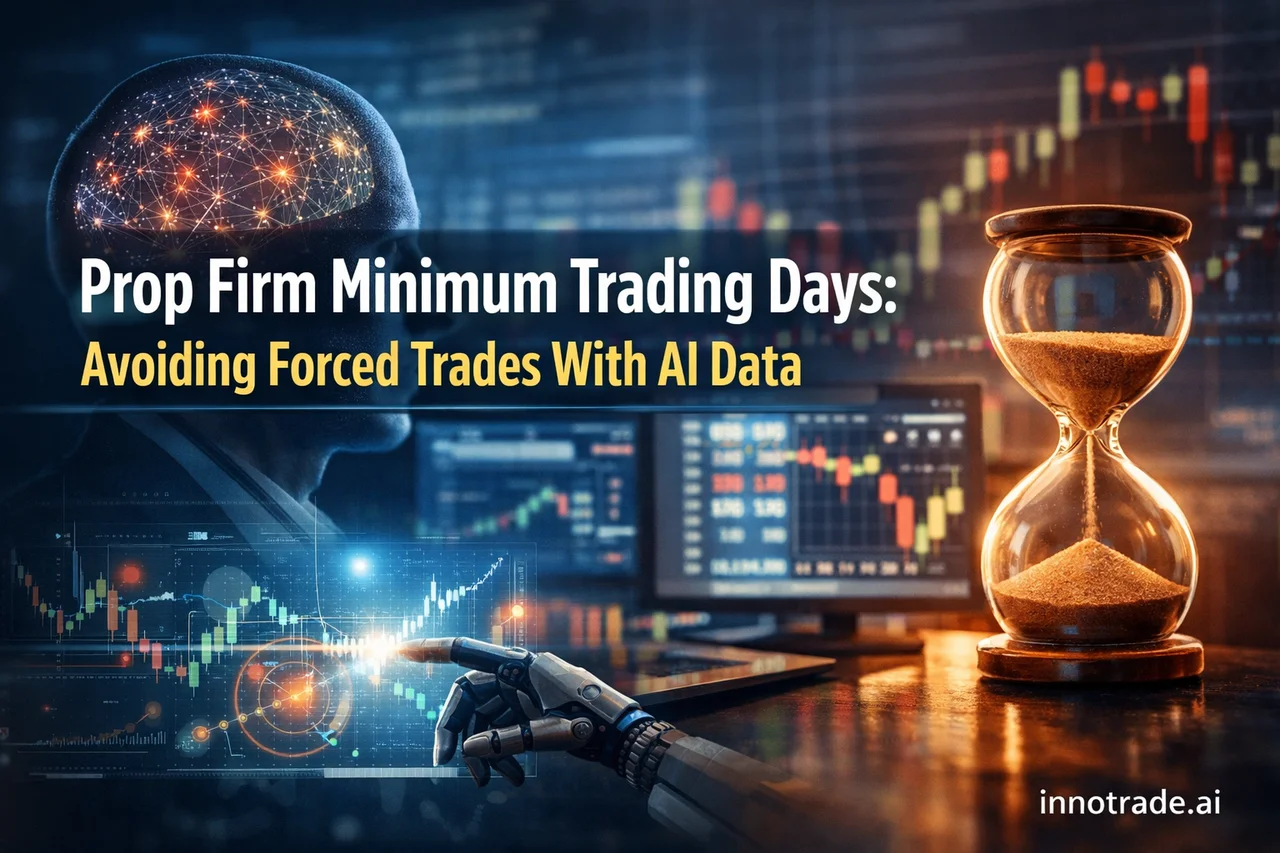 Prop Firm Minimum Trading Days: Avoiding Forced Trades With AI Data