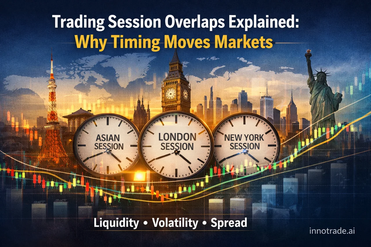 Trading Session Overlaps Explained: Why Timing Moves Markets